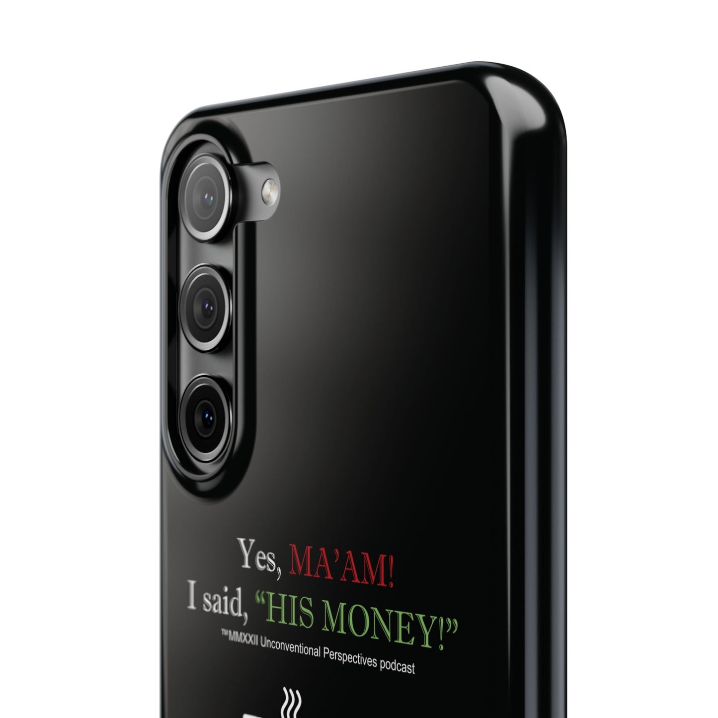 Ma'am His Money Slim Cases, Black - WL