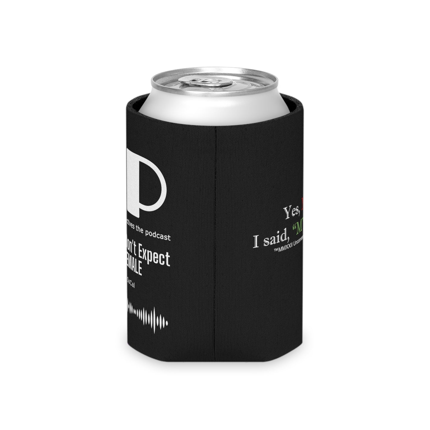 Ma'am My Money Can Cooler, Black - WL