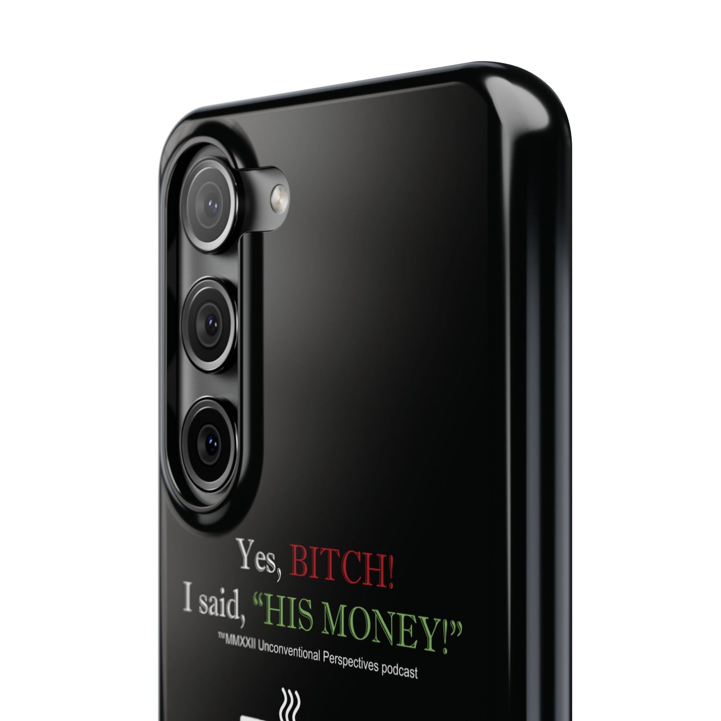 Bitch His Money Slim Cases, Black - WL