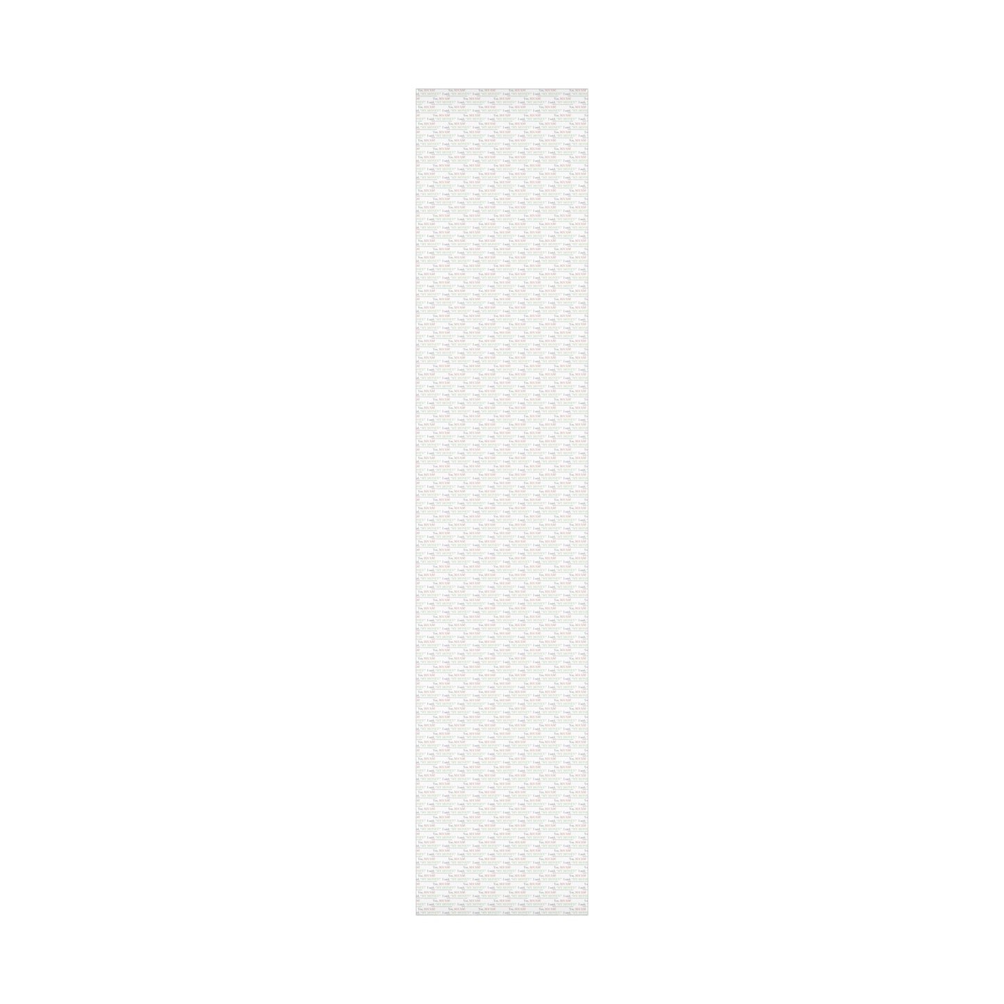 Ma'am My Money Gift Wrap Papers, White - BL